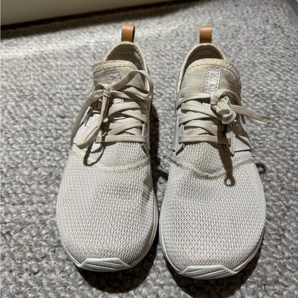 New Balance Cream Sneakers